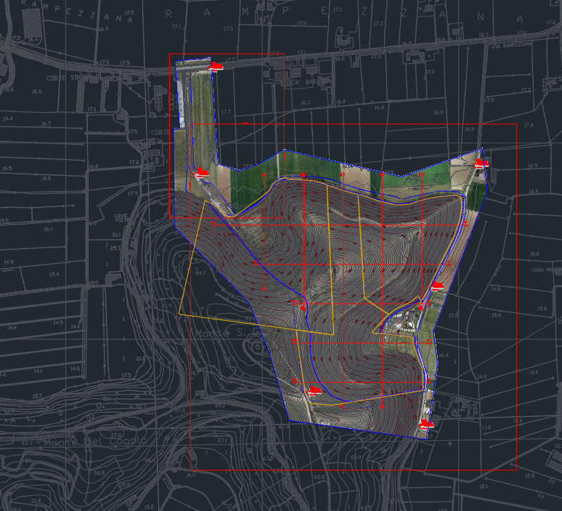 Servizio di rilievo Topografico e Laser Scanner in un sito estrattivo del vicentino