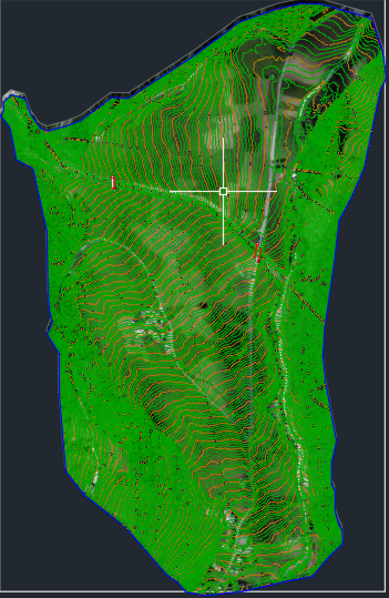 Rilievi topografici e laser scanner in area extraurbana