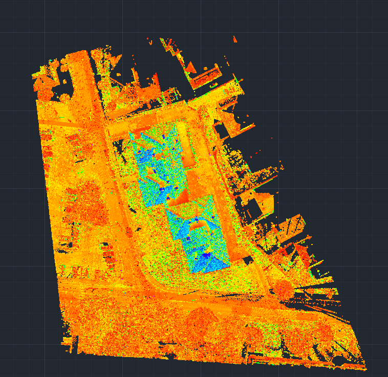 Rilievi topografici e laser scanner di complessi residenziali nel veneziano